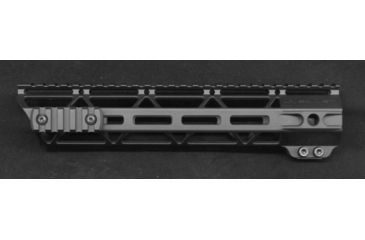 Image of JL Billet Angle Cut M-Lok Handguard, Low Profile, AR10, .308, 10.6 inch, Black JLB-MLA-308-10L-A