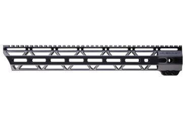 Image of JL Billet Angle Cut M-Lok Handguard, Low Profile, AR10, .308, 15 inch, Black JLB-MLA-308-15L-A