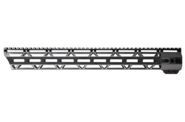 Image of JL Billet Angle Cut M-Lok Handguard, Low Profile, AR10, .308, 17.2 inch, Black JLB-MLA-308-17L-A