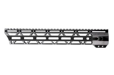 Image of JL Billet Angled AR-15 M-Lok Free-Float Handguard, 13 inch, Black, JLB-MLA-13-A