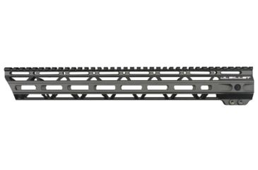 Image of JL Billet Angled M-Lok Free-Float Handguard, AR15, 15 inch, Black JLB-MLA-15-A