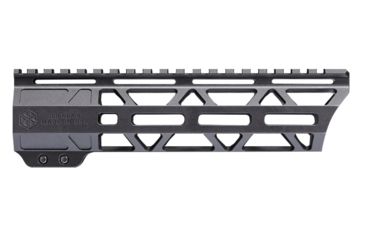 Image of JL Billet Angled M-Lok Free-Float Handguard, AR15, 8 inch, Black JLB-MLA-8-A