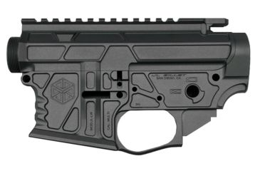 Image of JL Billet Lightweight Billet Upper Receiver, AR 15, Black, JLB-SKLTR-UPR-A