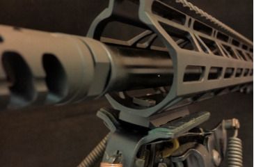 Image of JL Billet M-Lok Bi-pod Mount, Black, JLB-MLOK-BPM