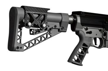 Image of JL Billet MBS Adjustable Cheek Riser, Black, JLB-MBS-CHK