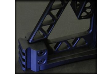 Image of JL Billet MBS Picatinny Rail Attachment, Black, JLB-MBS-PA