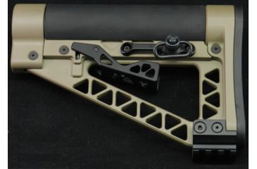 Image of JL Billet MBS Removable Rubber Cheek Pad, Black JLB-MBS-CRL