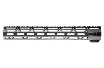 Image of JL Billet Straight Cut M-Lok Handguard, High Profile, AR10, .308, 15 inch, Black JLB-MLS-308-15H-A