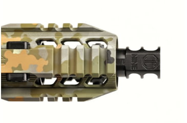 Image of JMac Customs 2C 1/2-28 Slim 9mm 2-Port Muzzle Brake, RRD-2C-28-S-9
