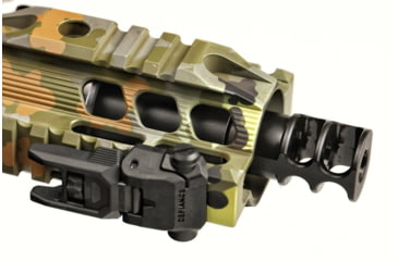 Image of JMac Customs 2C 1/2-28 Slim 9mm 2-Port Muzzle Brake, RRD-2C-28-S-9
