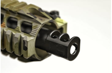 Image of JMac Customs 2C 1/2-28 Slim 9mm 2-Port Muzzle Brake, RRD-2C-28-S-9