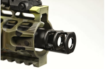 Image of JMac Customs 2C 1/2-28 Slim 9mm 2-Port Muzzle Brake, RRD-2C-28-S-9