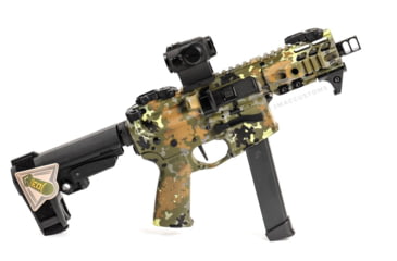 Image of JMac Customs 2C 1/2-28 Slim 9mm 2-Port Muzzle Brake, RRD-2C-28-S-9