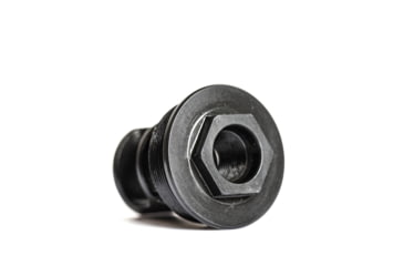 Image of JMac Customs 2C 1/2-28 X20 2-Port Muzzle Brake with Wolfman Suppressor Mount, Black, RRD-2C-28S-X20