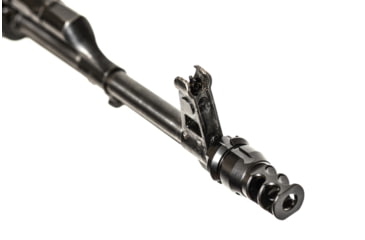 Image of JMac Customs 2C 14-1LH Face Muzzle Brake with Keymount - KeyMicro, Black Nitride, RRD-2C-14F-KM