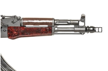 Image of JMac Customs 2C 14-1LH Face Muzzle Brake with Keymount - KeyMicro, Black Nitride, RRD-2C-14F-KM