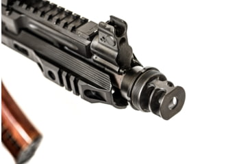 Image of JMac Customs 2C 26-1.5LH 2-Port Muzzle Brake with Bravo Suppressor Mount and Bushing for M85, RRD-2C-26F-X37+98042A031