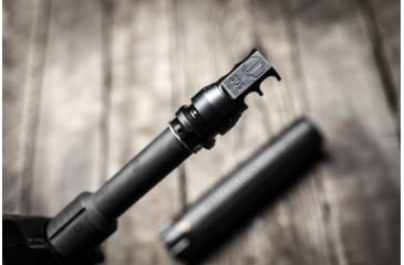 Image of JMac Customs 2C 5/8-24 2-Port Muzzle Brake with Keymount, RRD-2C-30S-KM