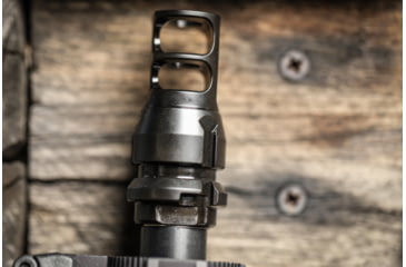 Image of JMac Customs 2C 5/8-24 2-Port Muzzle Brake with Keymount, RRD-2C-30S-KM