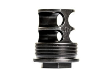 Image of JMac Customs 2C 5/8-24 X12 .45 Cal 2-Port Muzzle Brake with Alpha Suppressor Mount, RRD-2C-30S-X12-45