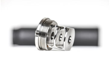 Image of JMac Customs 2C 5/8-24 X37 2-Port Muzzle Brake with Bravo Suppressor Mount, RRD-2C-30S-X37