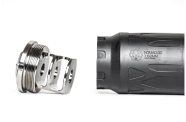Image of JMac Customs 2C 5/8-24 X37 2-Port Muzzle Brake with Bravo Suppressor Mount, RRD-2C-30S-X37