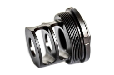 Image of JMac Customs 2C 5/8-24 X37 .45 cal 2-Port Muzzle Brake with Bravo Suppressor Mount, RRD-2C-30S-X37-45