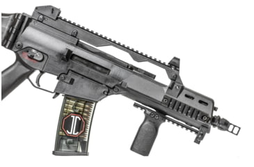 Image of JMac Customs 2C H&amp;K 15x1 2-Port Muzzle Brake with Keymount - KeyMicro, RRD-2C-15F-KM