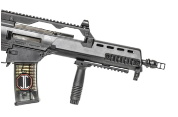 Image of JMac Customs 2C H&amp;K 15x1 2-Port Muzzle Brake with Keymount - KeyMicro, RRD-2C-15F-KM