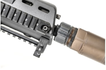 Image of JMac Customs 2C H&amp;K 15x1 2-Port Muzzle Brake with Keymount - KeyMicro, RRD-2C-15F-KM