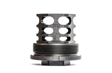 Image of JMac Customs 360 14-1LH Muzzle Brake with Bravo Suppressor Mount, Facemount X37, RRD-360HD-14F-X37