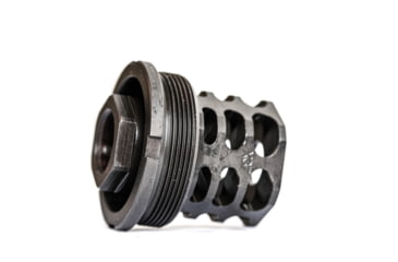 Image of JMac Customs 360 14-1LH Muzzle Brake with Bravo Suppressor Mount, Facemount X37, RRD-360HD-14F-X37