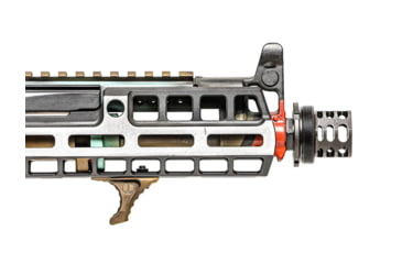 Image of JMac Customs 360 14-1LH Muzzle Brake with Bravo Suppressor Mount, Facemount X37, RRD-360HD-14F-X37