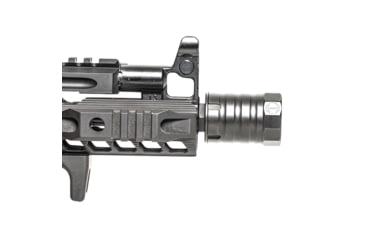 Image of JMac Customs 360 14-1LH Muzzle Brake with Wolfman Suppressor Mount, Facemount X20, Black, RRD-360-14F-X20