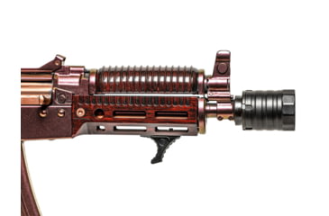 Image of JMac Customs 360 24-1.5 Muzzle Brake with Bravo Suppressor Mount and Blast Shield, Facemount X37, RRD-360-24F-X37+BDS-37