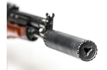 Image of JMac Customs 360 24-1.5 Muzzle Brake with Bravo Suppressor Mount, Facemount X37, RRD-360-24F-X37