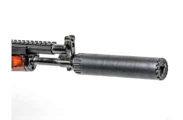 Image of JMac Customs 360 24-1.5 Muzzle Brake with Bravo Suppressor Mount, Facemount X37, RRD-360-24F-X37