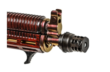 Image of JMac Customs 360 24-1.5 Muzzle Brake with Bravo Suppressor Mount, Facemount X37, RRD-360-24F-X37