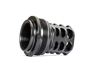 Image of JMac Customs 360 26-1.5LH Muzzle Brake with Bravo Suppressor Mount, Facemount X37, RRD-360-26F-X37