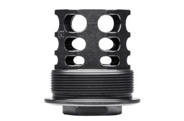 Image of JMac Customs 360 5/8-24 X20 Muzzle Brake with Wolfman Suppressor Mount, Black Nitride, RRD-360-30S-X20