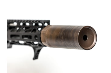 Image of JMac Customs 360 5/8-24 X37 Muzzle Brake with Bravo Suppressor Mount, Black Nitride, RRD-360-30S-X37