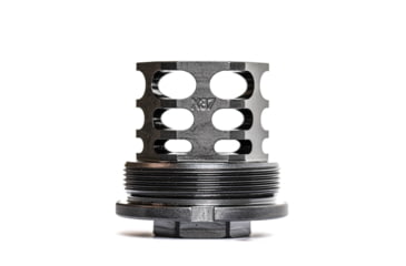 Image of JMac Customs 360 5/8-24 X37 Muzzle Brake with Bravo Suppressor Mount, Black Nitride, RRD-360-30S-X37