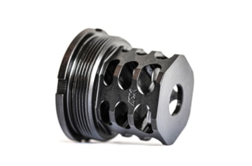 Image of JMac Customs 360 5/8-24 X37 Muzzle Brake with Bravo Suppressor Mount, Black Nitride, RRD-360-30S-X37