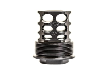 Image of JMac Customs 360 .578S-28 X12 Alpha-45 Muzzle Device, Black, 360578SX1245