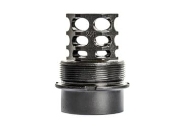 Image of JMac Customs 360 26-1.5LH Muzzle Brake with Wolfman Suppressor Mount, Facemount X20, RRD-360-26F-X20