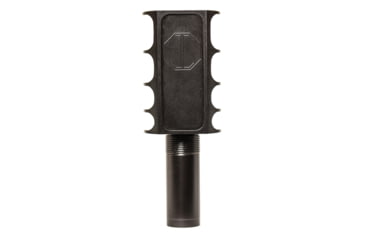 Image of JMac Customs 4C-12 4-Port Muzzle Brake for Mobil Choke Shotguns, Black Nitride, Black, RRD-4C-12-Mobil