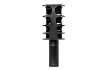 Image of JMac Customs 4C-12 4-Port Muzzle Brake for Mobil Choke Shotguns, Black Nitride, RRD-4C-12-Mobil