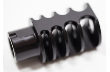 Image of JMac Customs 4C 14-1LH 4-Port Muzzle Brake, Black Nitride, RRD-4C-14