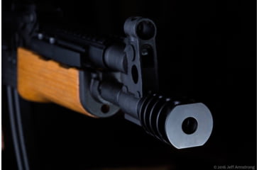 Image of JMac Customs 4C 14-1LH 4-Port Muzzle Brake, Black Nitride, RRD-4C-14
