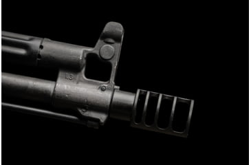 Image of JMac Customs 4C 14-1LH 4-Port Muzzle Brake, Black Nitride, RRD-4C-14